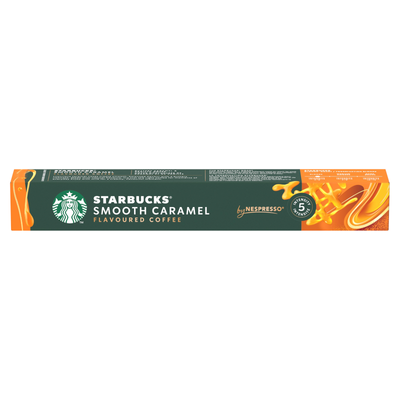STARBUCKS by Nespresso Smooth Caramel coffee pods 10 Pack - Case of 12