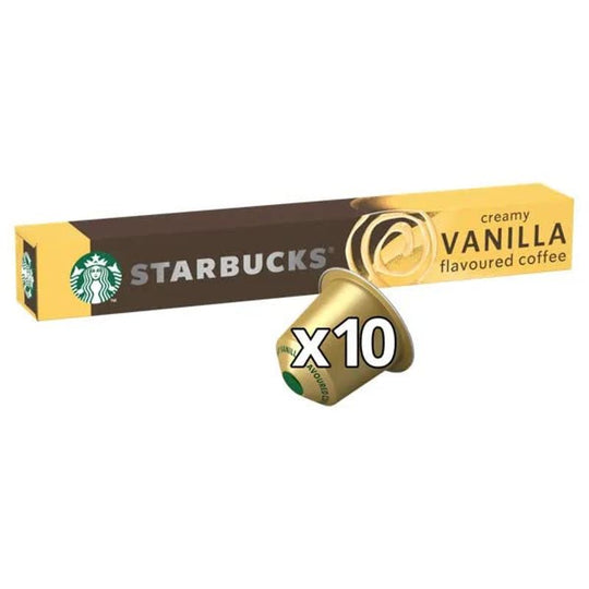 STARBUCKS by Nespresso Vanilla coffee pods 10 Pack - Case of 12