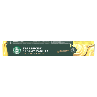 STARBUCKS by Nespresso Creamy Vanilla coffee pods 10 Pack - Case of 12