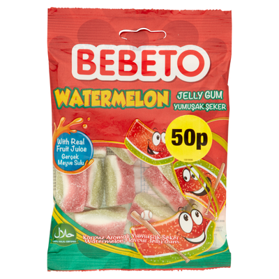 Bebeto Watermelon 70g PMP 50p - Case of 20