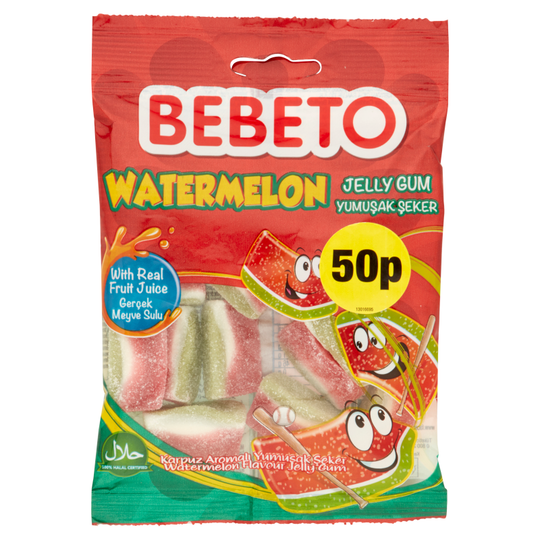 Bebeto Watermelon 70g PMP 50p - Case of 20