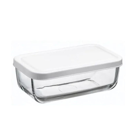 Pasabahce Snowbox Rectangular Food Saver Twin Pack