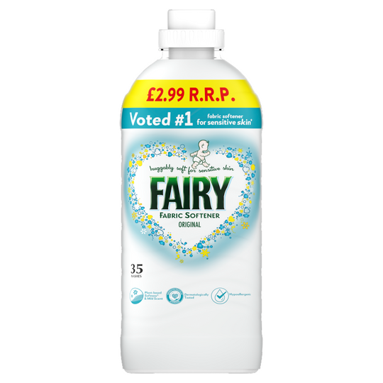 Fairy Fabric Conditioner 35W PMP £2.99 - Case of 8