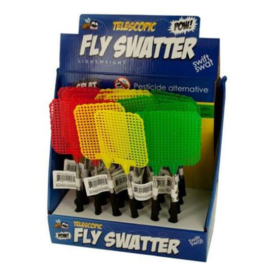 Telescopic Fly Swatter - Case of 24