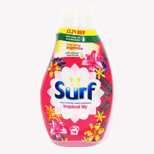 Surf Fabric Conditioner Tropical Lily 18w PMP £3.29 - Case of 8