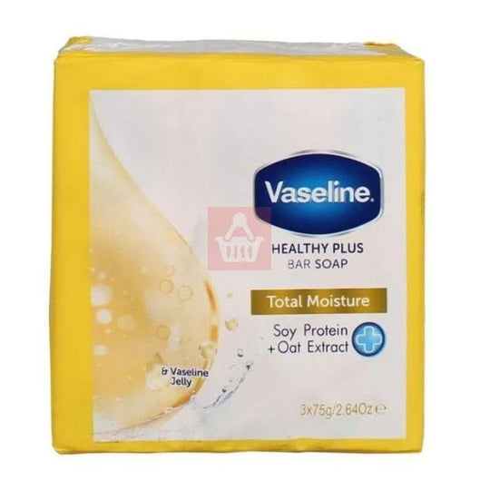 Vaseline Total Moisture Soap 3 x 75g
