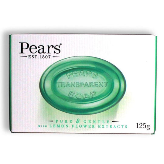 Pears Transparent Green Soap Bar 125g - Case of 12