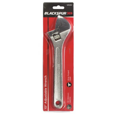 Blackspur Adjustable Wrench 10"