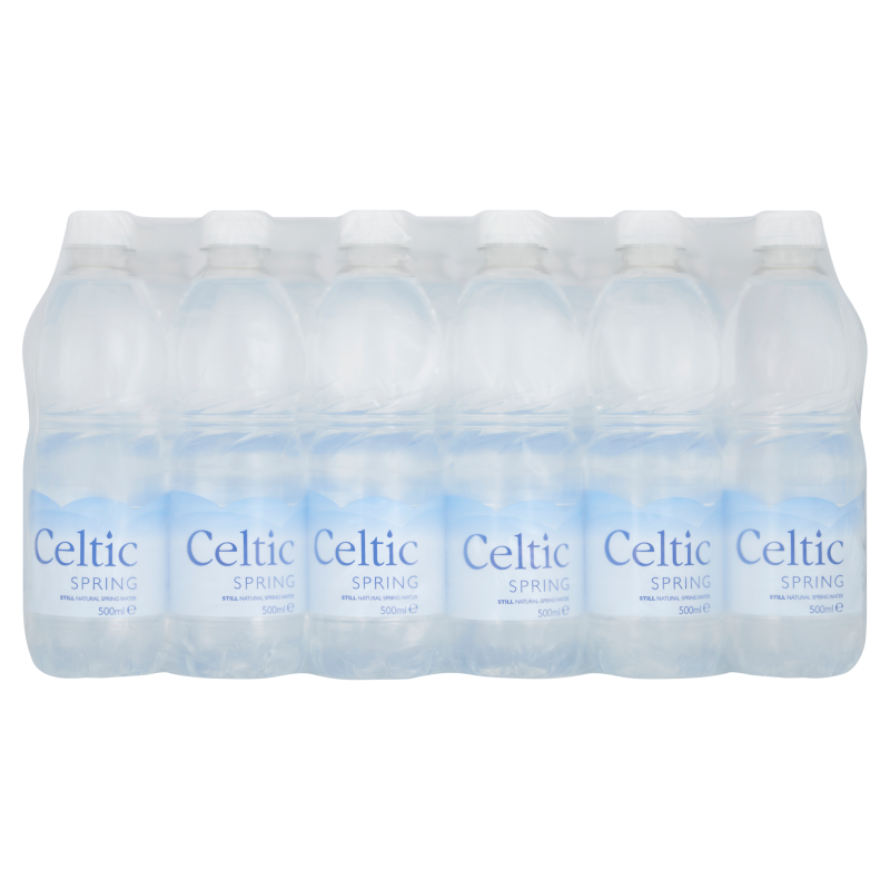 Pallet Deal : 1,872 x Celtic Spring Water Bottles Still 500ml (24pk ...