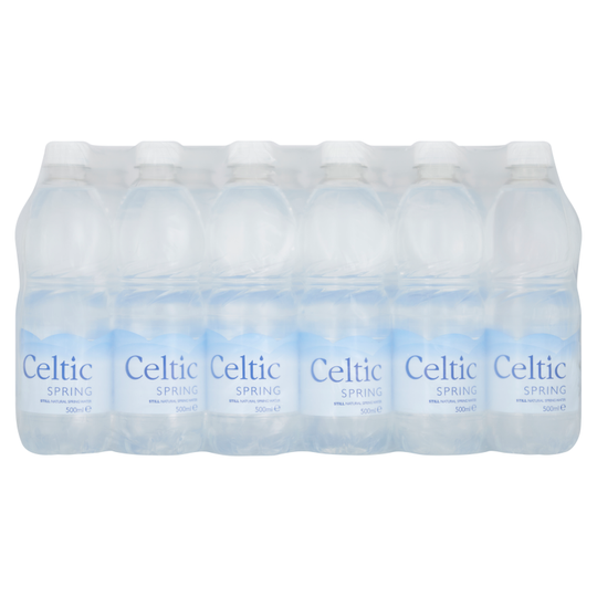 Pallet Deal : 1,872 x Celtic Still Spring Water Bottles 500ml (24pk)