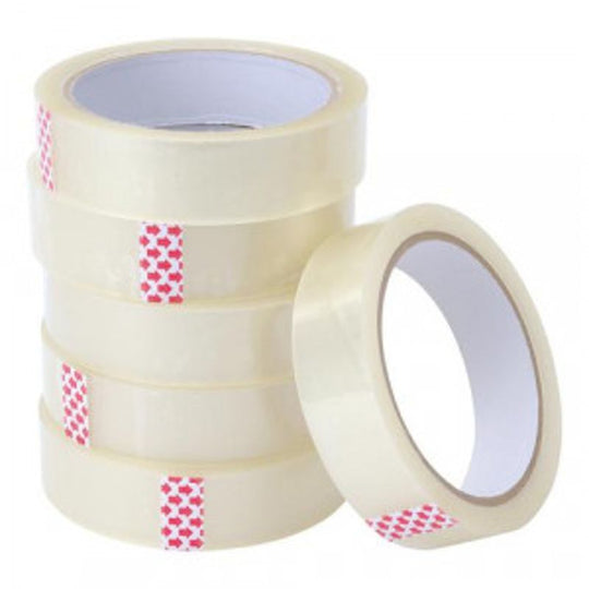 Clear Tape 24mm x 66m - Case of 6