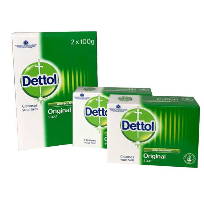 Dettol Antibacterial Original Soap 2 x 100g Twin Pack - Case of 6