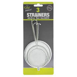Cooks Choice Strainers 3 Pack