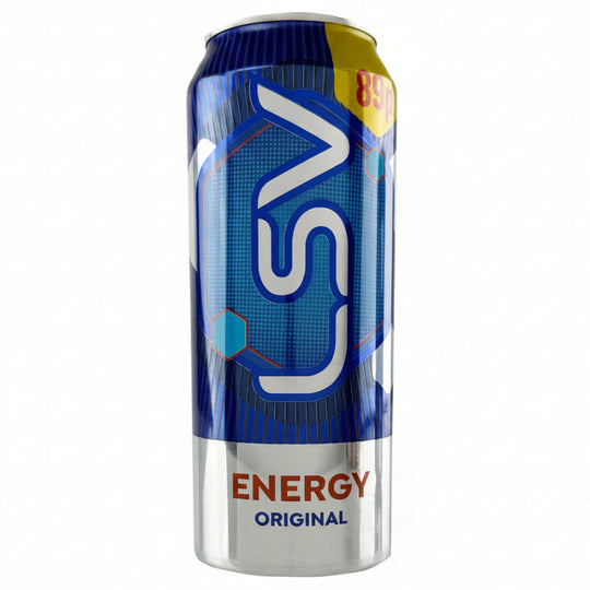 LSV Energy Drink Original Cans 500ml PM 89p - Case of 12