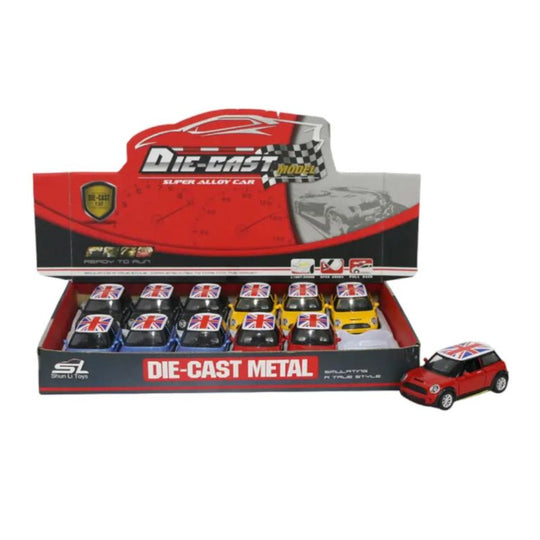 Mini Ature Die Cast Pull Back Power Car