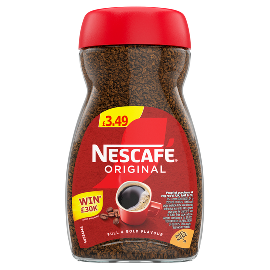 Nescafe Original Instant Coffee Jar 95g PM £3.49 - Case of 6