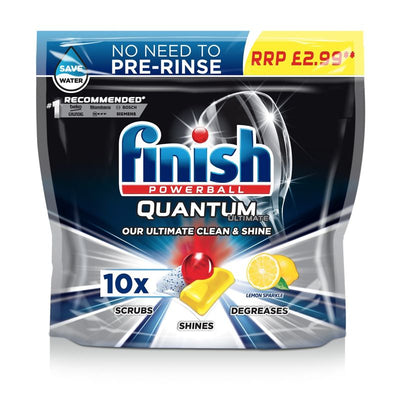Finish Quantum Ultimate Lemon 10s PMP £2.99 - Case of 7
