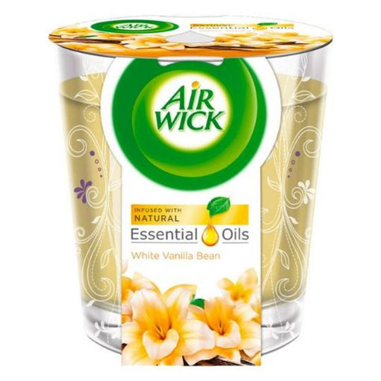 Airwick Candle White Vanilla 105g PMP £2.50 - Case of 6