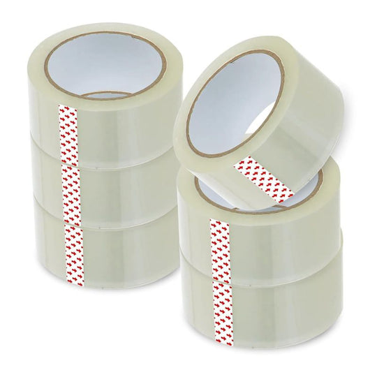 Shark Tuff Clear Parcel Tape 48mm x 60m - Case of 6