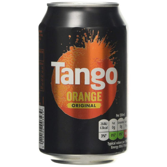 Tango Orange Cans 330ml - Case of 24