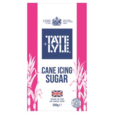 Tate & Lyle Cane Icing Sugar 500g - Case of 10