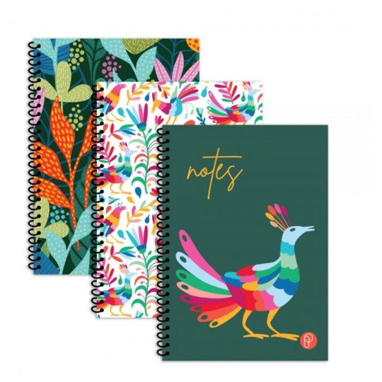 Tropical Spiral Notepad 20x28cm - Case of 12