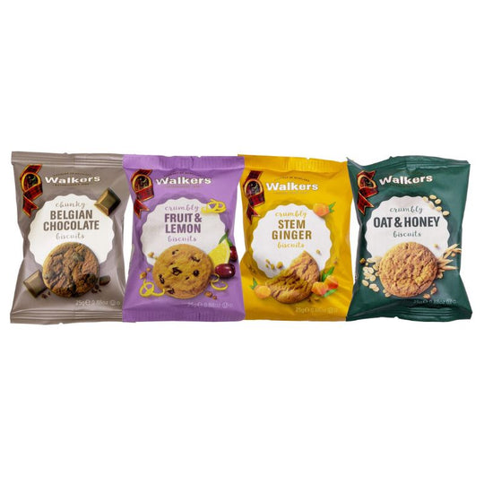Pallet Deal : 9,900 x Walkers Assorted Biscuits Mini Packs Twin 25g.
