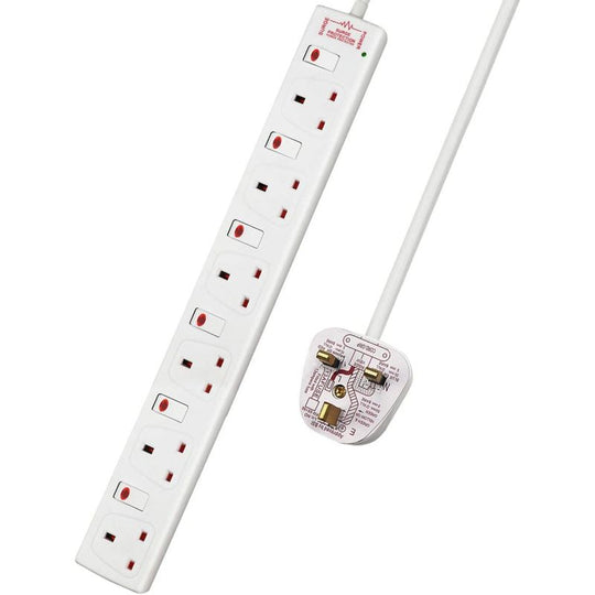 Extra Star Extension Lead 6 Way 2m