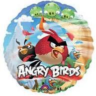 Angry Birds Foil Balloon 43cm - Case of 5