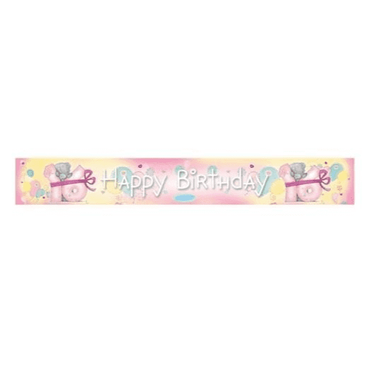 “Happy Birthday 16” Me to You Teddy Design Foil Banner - Case of 6