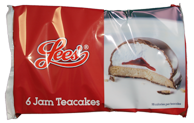 Lees Tea Cakes 6 Pack - Case of 24