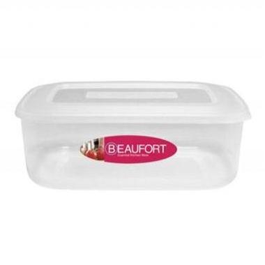 4.5 Litre Rectangle Food Container (Clear Base with Lid)
