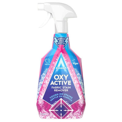 Astonish Fabric Stain Remover Oxy Active 750ml - Case of 12