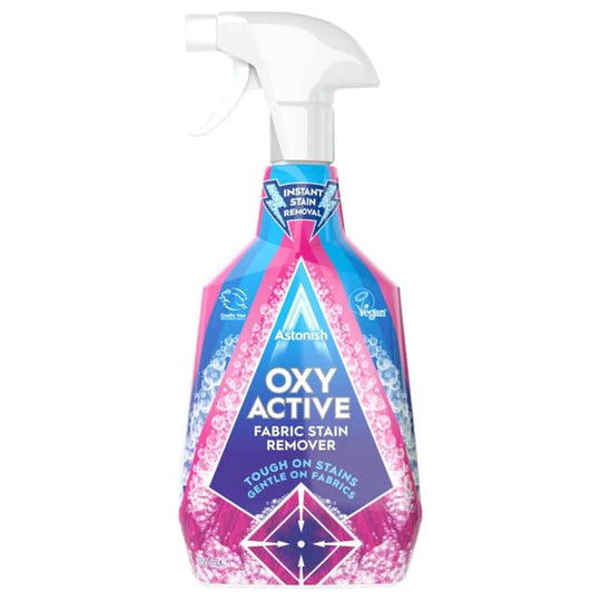 Astonish Fabric Stain Remover Oxy Active 750ml - Case of 12