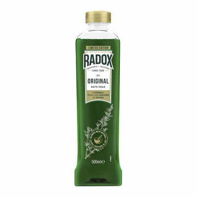 Radox Bath Soak Original Herbal Juniper & Thyme Limited Edition 500ml