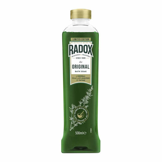Radox Bath Soak Original Herbal Juniper & Thyme Limited Edition 500ml