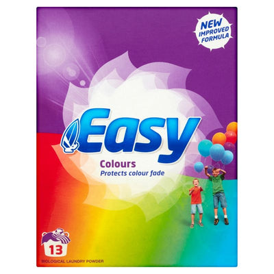 Easy Laundry Powder 13 Wash Bio Colours 884g - Case of 6