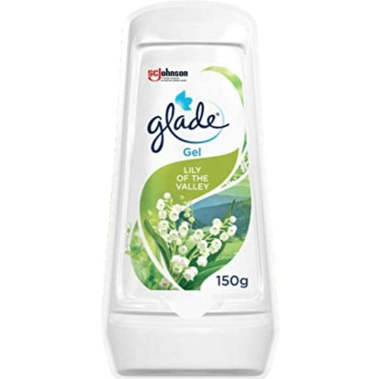 Glade Gel Air Freshener Lily of the Valley 150g - Case of 8