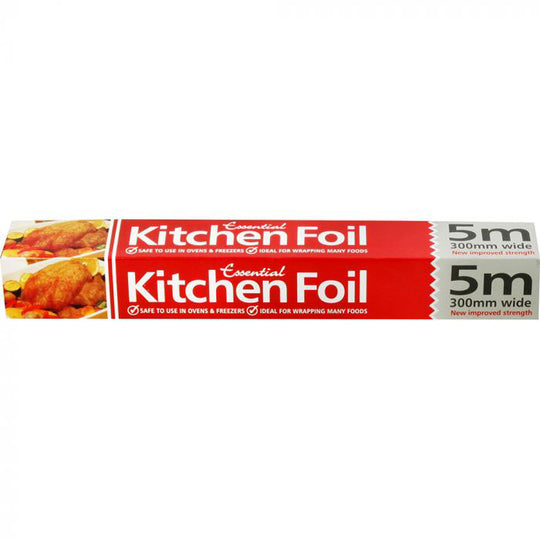 Essential Kitchen Foil 5 Meters x 300mm