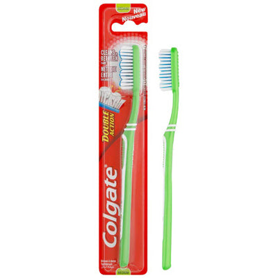Colgate Toothbrush Double Action Medium - Tray of 12