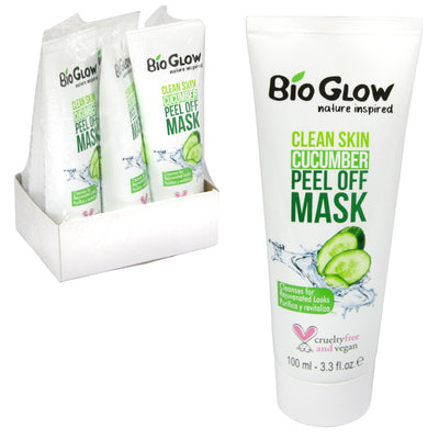 Bio Glow Peal Off Mask Cucumber 100ml - Case of 6