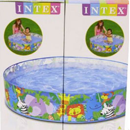 Rigid Animal Design Pool 4 foot x 10"