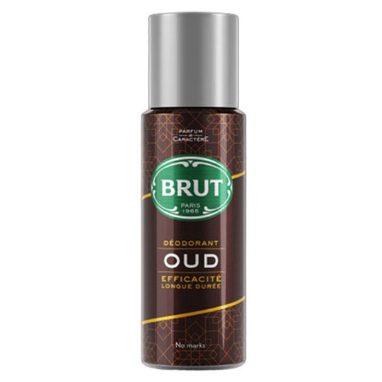 Brut Deodorant Body Spray OUD 200ml - Case of 6