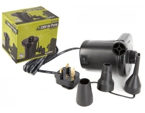 AC air pump with 3 adaptors