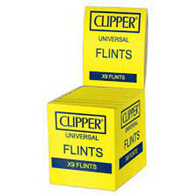 Clipper Universal Flints 9 Pack - Case of 24