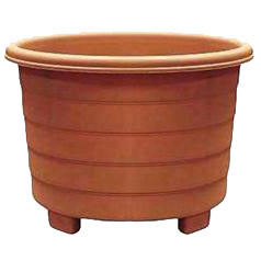 Grosvenor Round Planter 39cm Terracotta
