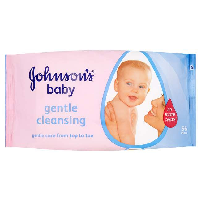 Johnsons baby wipes hotsell