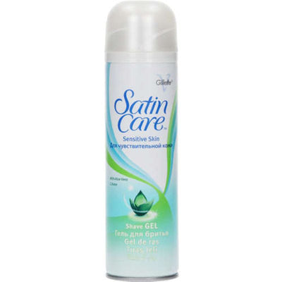Satin Care Sensitive Skin Shave Gel 200ml - Pack Of 6
