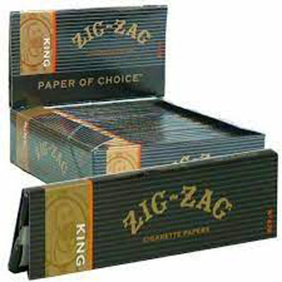 Zig Zag Rolling Papers King Size - Case of 24