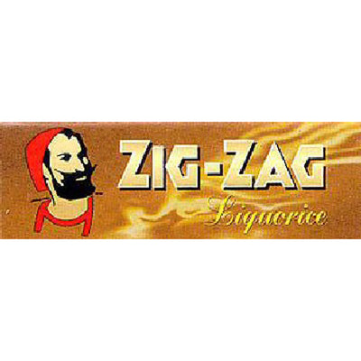 Zig Zag Rolling Papers Liquorice - Case of 100